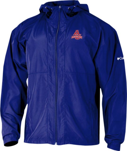 American University Full Zip Windbreaker