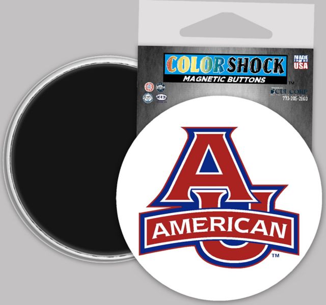 American University 3" Button Magnet