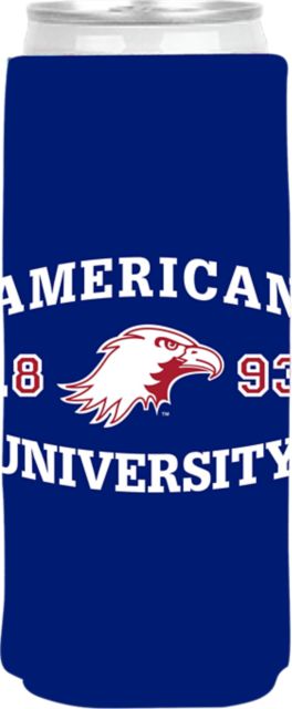 American University Eagles Slim Can Coozie