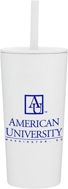 American University 20 oz. Gatlinburg Tumbler with Straw