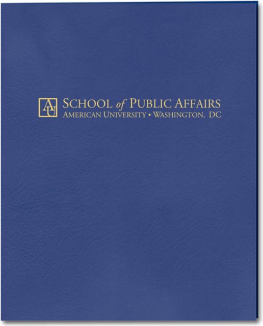 American University Folder 2 Pocket