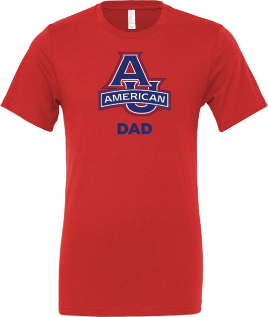 American University Dad Short Sleeve T-Shirt