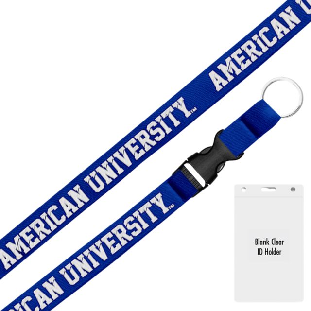 American University 3/4" Lanyard
