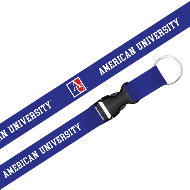 American University Lanyard with Buckle