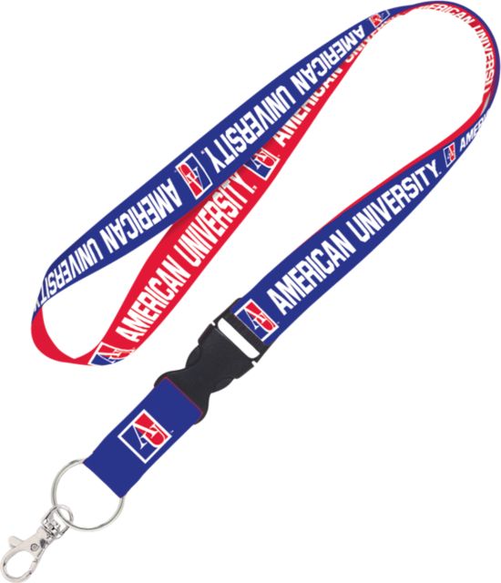 American University 1" Buckle Lanyard