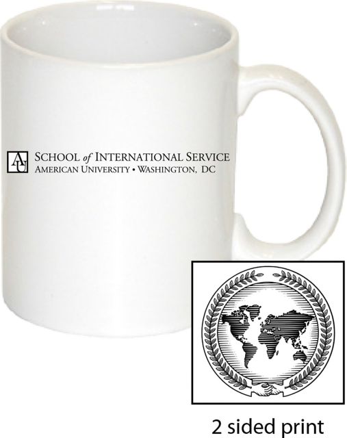 American University School of International Service 11 oz. Mug: American  University