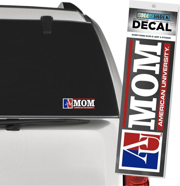 American University Mom Decal