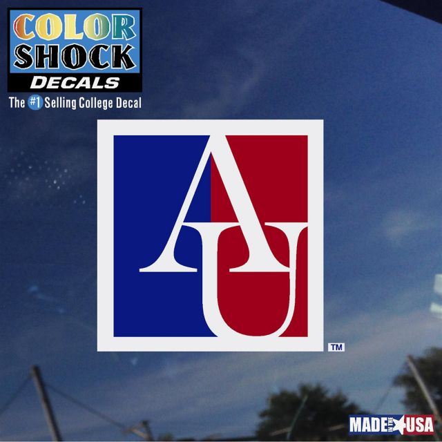 American University Decal Primary
