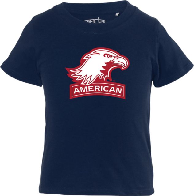 American University Eagles Infant Tony T-Shirt | Garb | Navy | 3 Months