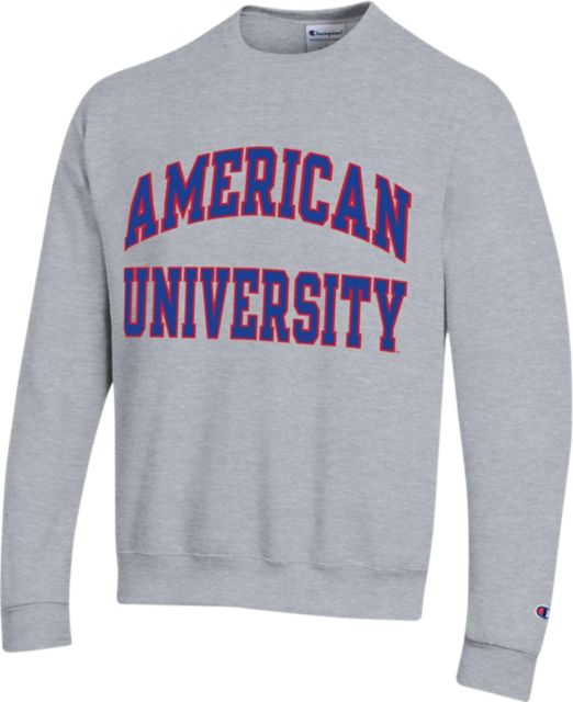 Women's White American University Eagles End Zone Long Sleeve T-Shirt