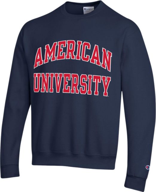 American university 2025 crew neck