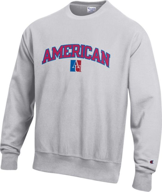 american university crew neck