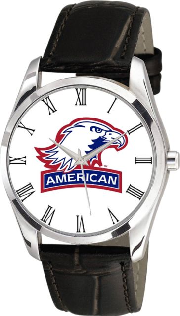 American University 26mm Ladies Leather Watch
