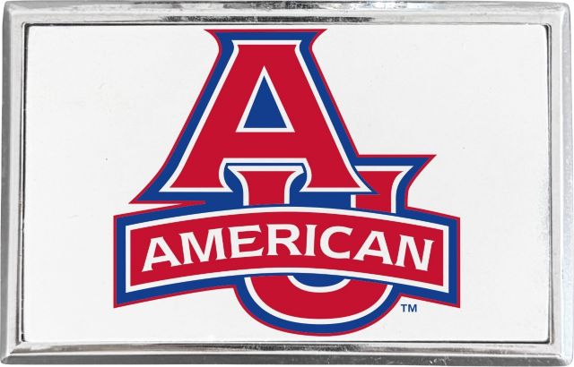 American University Rectangle Adhesive Emblem
