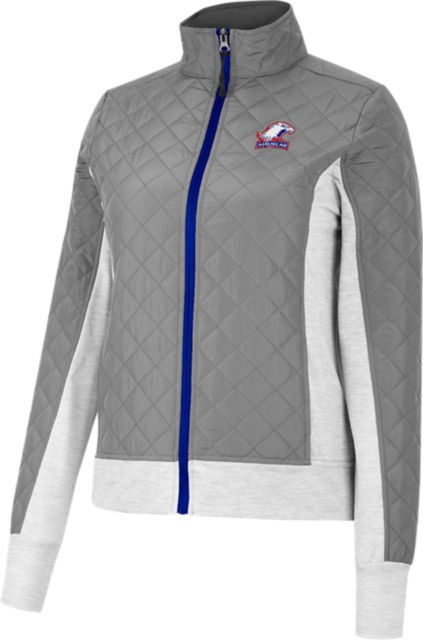 American University Women's Eagles Jacket | Colosseum | Shark | XLarge