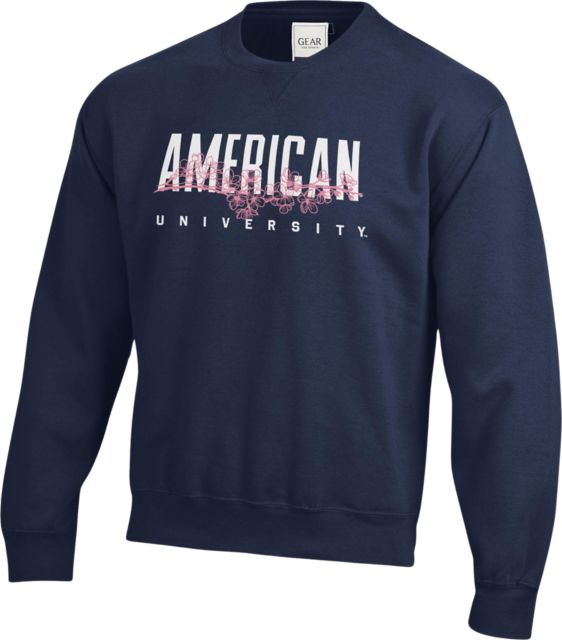 American University Cherry Blossom Crewneck Sweatshirt