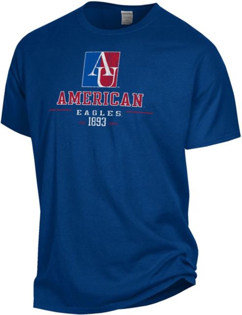 American University Garment Dyed Short Sleeve Tee - ONLINE ONLY