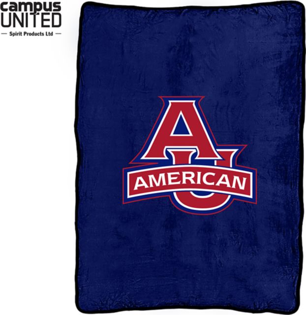 American University Silk Touch Throw Blanket