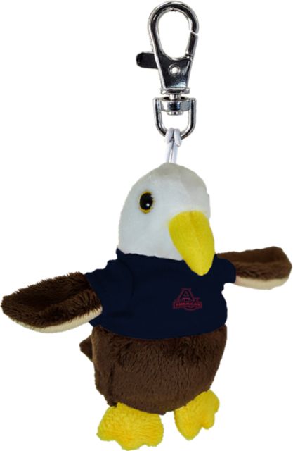 American University Eagles Plush Keychain