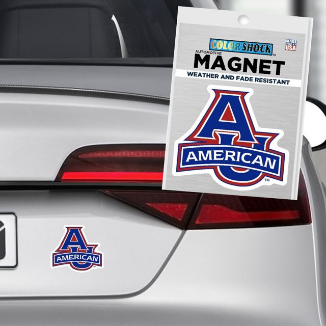 American University 4" x 4" Magnet