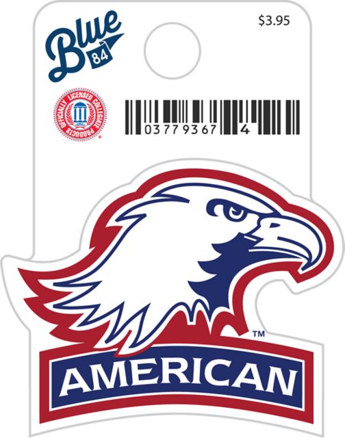 American University Eagles Mini Sticker