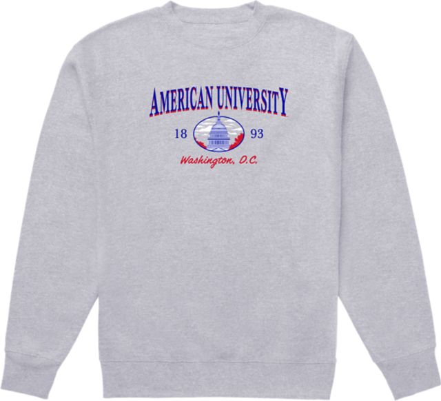 American University Midweight Crewneck Sweatshirt