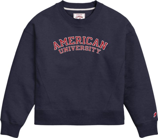 American University Women's Boxy Crewneck Sweatshirt
