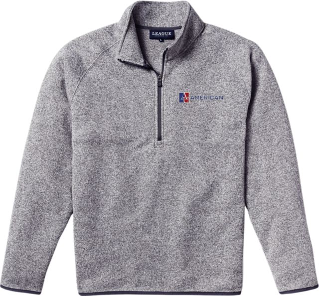American University Saranac 1/4 Zip Fleece Pullover - ONLINE ONLY