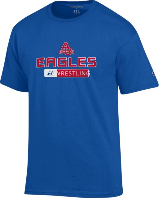 American University Eagles Wrestling T-Shirt