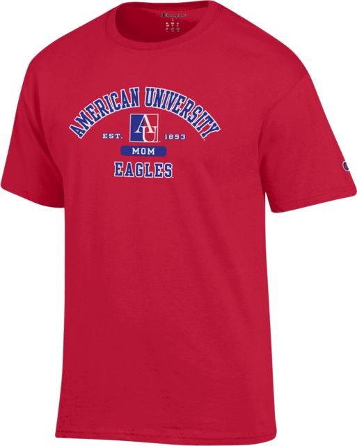 American University Eagles Mom Short Sleeve T-Shirt