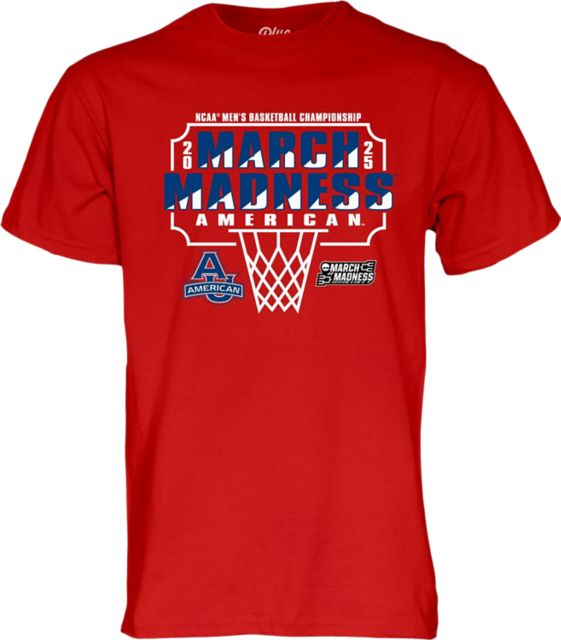 American University 2025 Men's Basketball Championship Short Sleeve T-Shirt