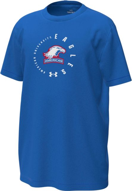 American University Eagles Youth Tech Short Sleeve T-Shirt