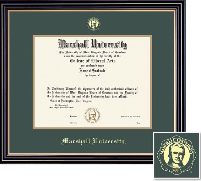 Marshall University Diploma Frames