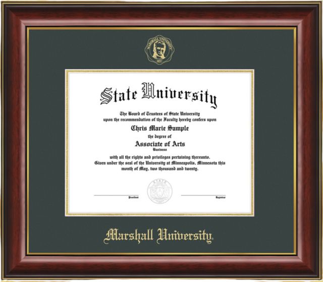Marshall University Classic Diploma Frame