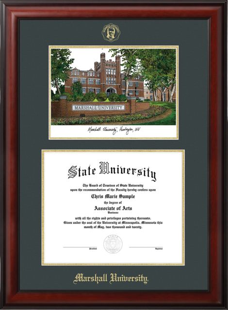 Marshall University 11 x 14 Diploma Frame