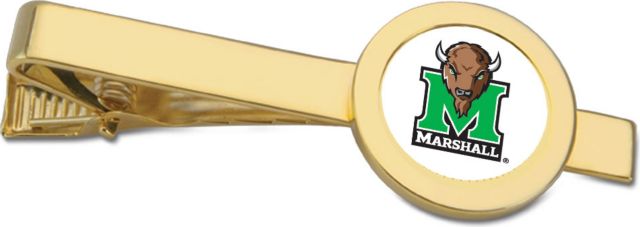 CSI Gold Tie Bar With Colored Medallian - ONLINE ONLY