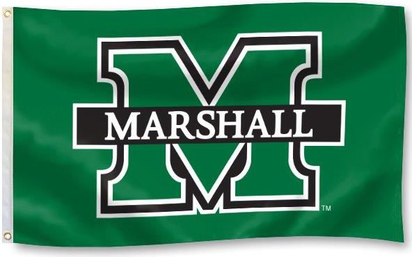 Marshall University 3' x 5' Flag