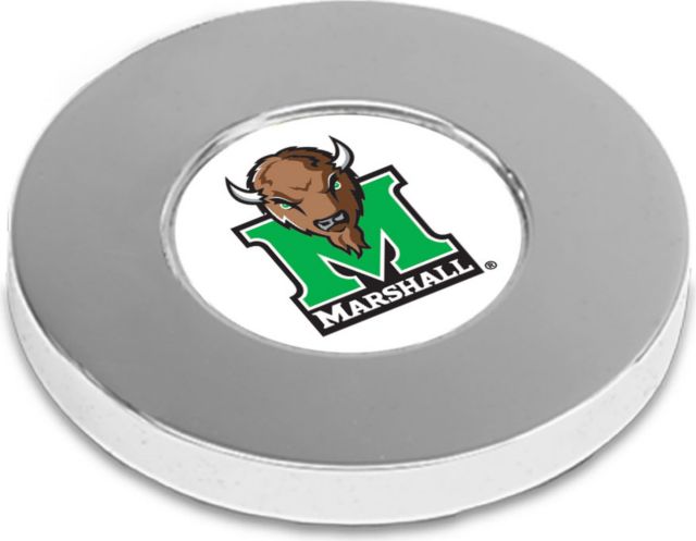 CSI Silver Paperwitheight (Gift Boxed) With Colored Medallion - ONLINE ONLY