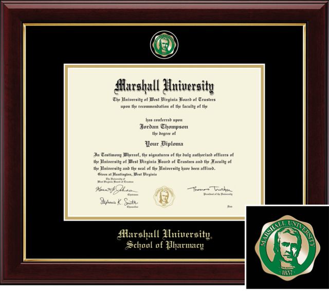 Church Hill Classics Masterpiece Diploma Frame. Pharmacy. Masters. - ONLINE ONLY