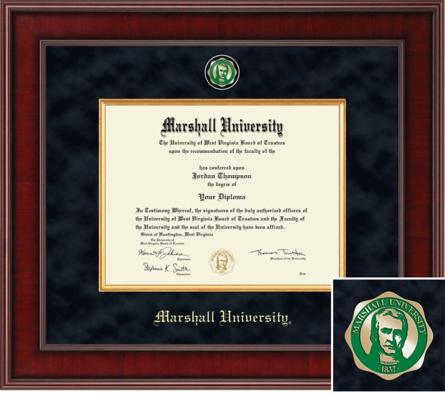 Church Hill Classics Presidential Diploma Frame. Associates, Bachelors, Masters - ONLINE ONLY