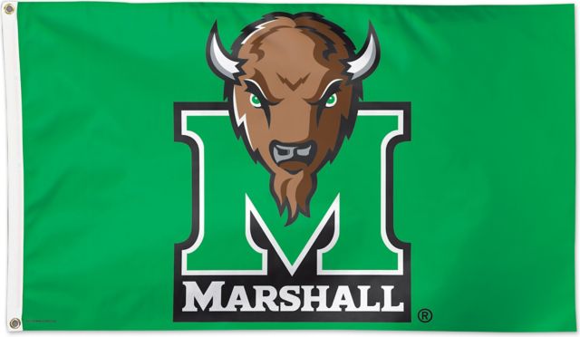 Marshall University 3'X5' Deluxe Flag  - ONLINE ONLY