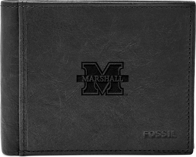 Fossil Leather Ingram RFID Bifold With Flip ID  - ONLINE ONLY