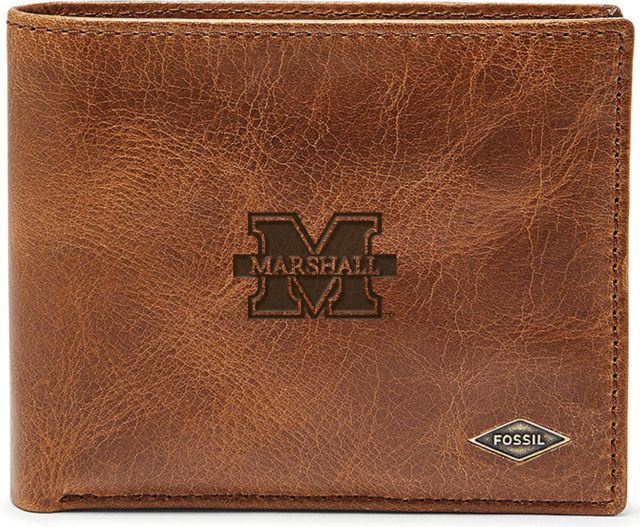 Fossil Leather Ryan RFID Passcase - Dark Brown - ONLINE ONLY