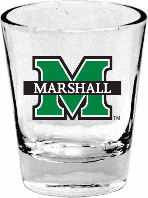 Marshall University 1.5 oz. Collector's Glass