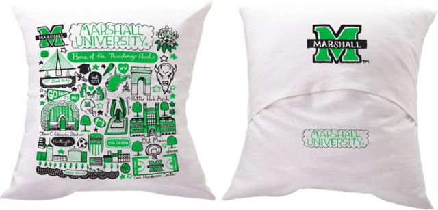 Marshall University 18'' x 18'' Pillow