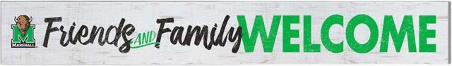 Marshall University 5x36 Driveway Sign