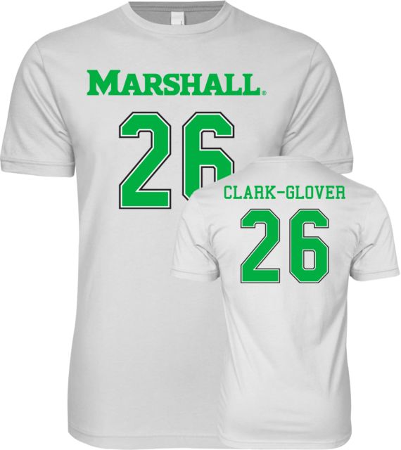 Marshall Football T-Shirt Caleb Clark-Glover - 26 - ONLINE ONLY