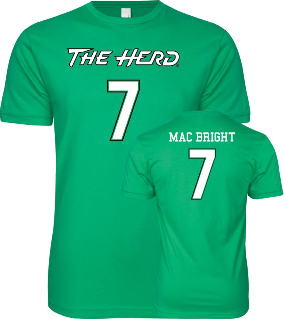 Marshall Football T-Shirt Tah Mac Bright - 7 - ONLINE ONLY