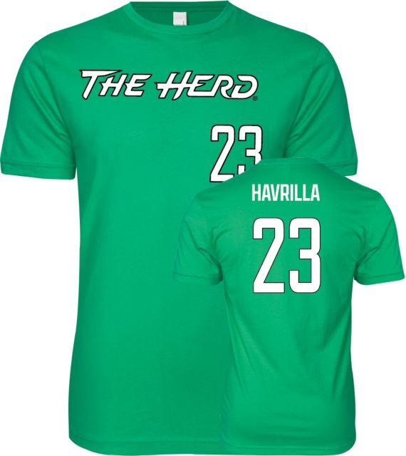 Marshall Baseball T-Shirt AJ Havrilla - 23 - ONLINE ONLY