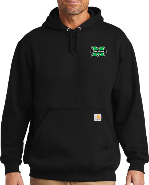 Marshall University Carhartt Hooded Sweatshirt